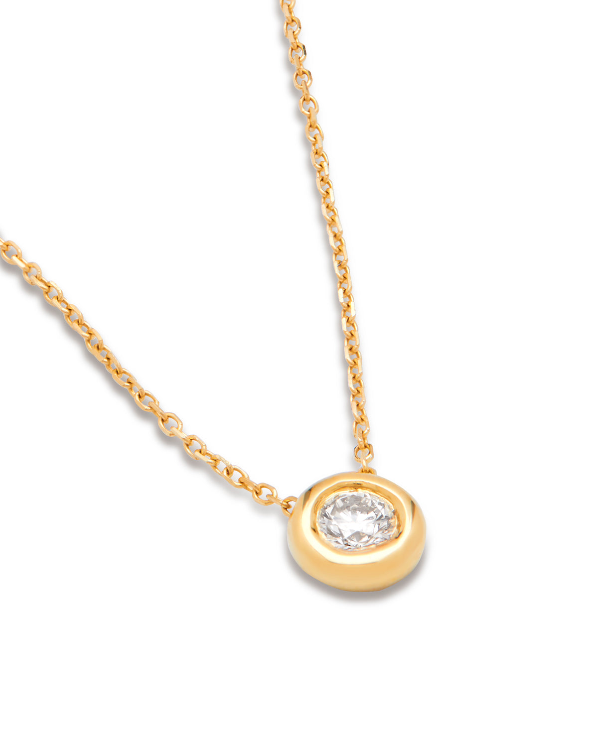 Aura 18ct Yellow Gold Diamond Single Stone Solitaire 0.10ct
