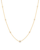 Aura 18ct Yellow Gold Diamond 0.23ct Necklace