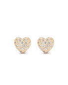 Cartier Pave Diamond Earrings